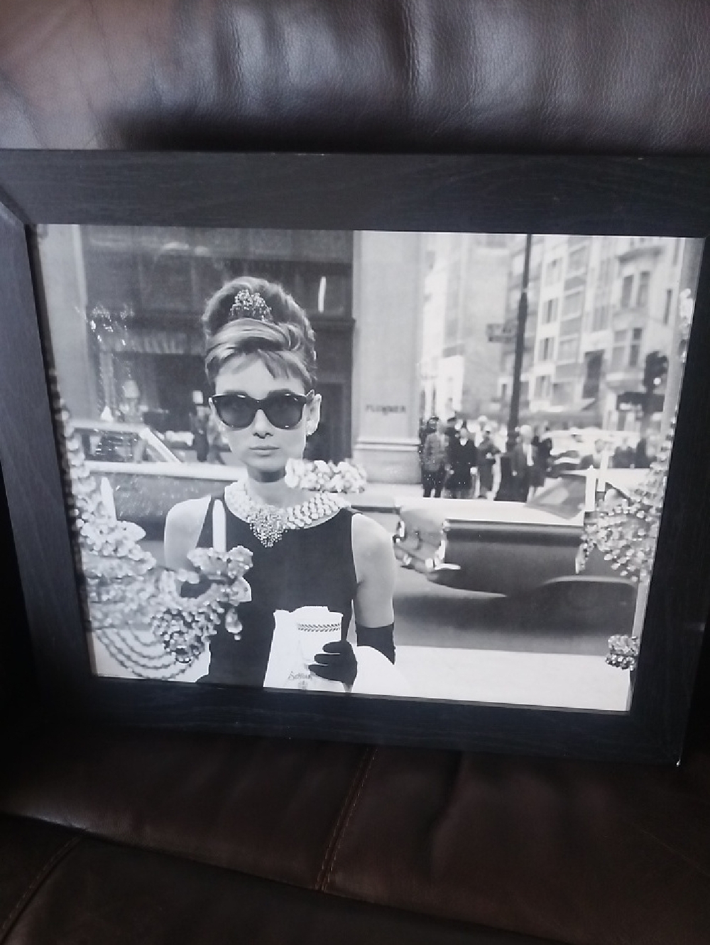 Breakfast At Tiffany's Black frame Fashion Print